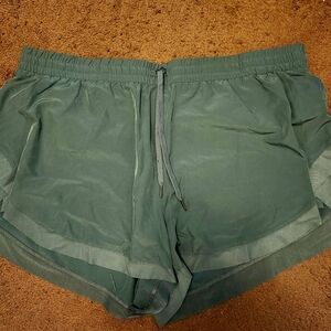 Women's Green Shorts